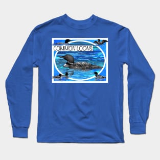 Common Loon Long Sleeve T-Shirt